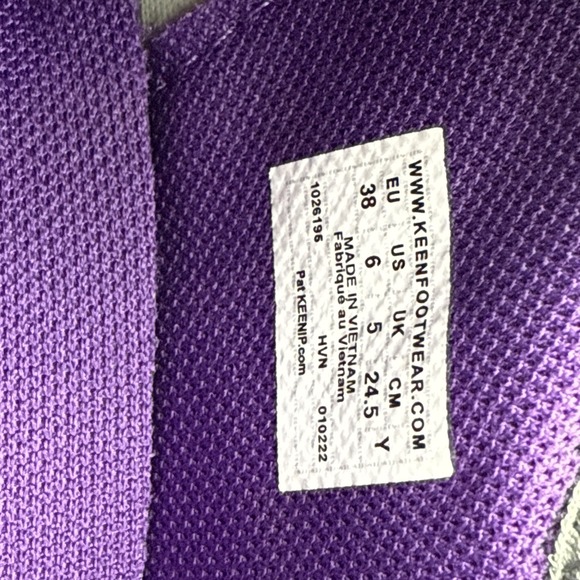 Keen Speed Hound Sneakers Shoes Y Sz 6 Washable Purple Pink Youth 6 Easy On - Picture 11 of 15